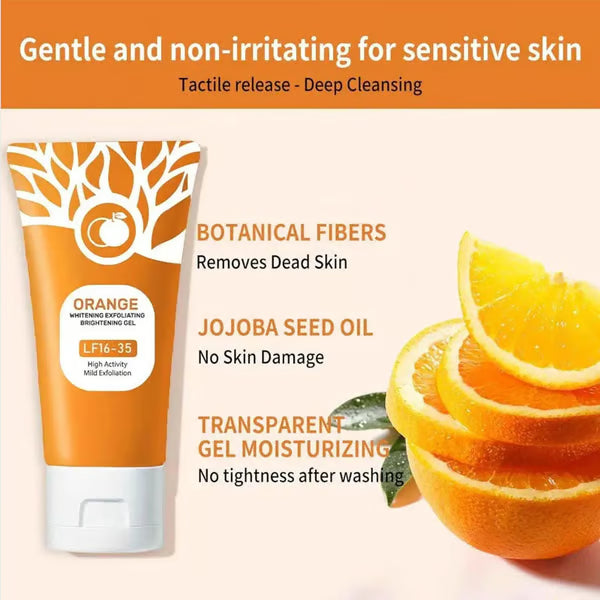 Orange Enzyme Glow Gel Dark Spot & Dead Skin Remover.