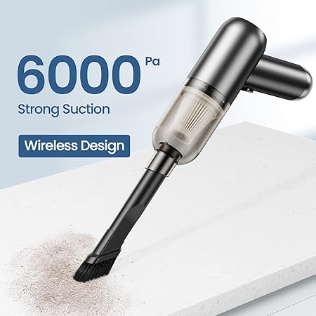 Portable And Chargable Vacuum Cleaner with Powerful Suction.