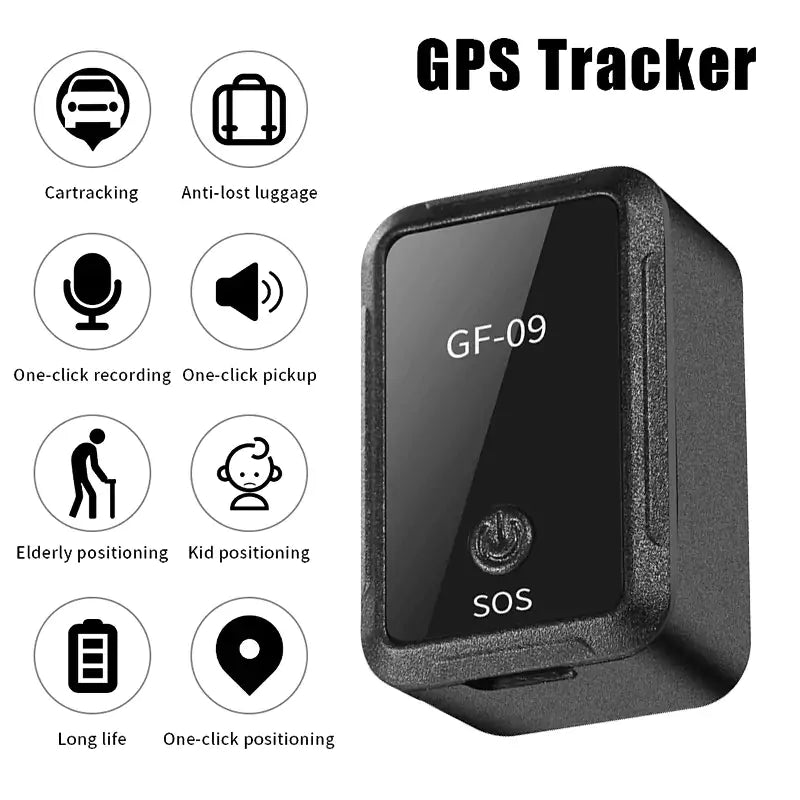 GPS Tracker Portable Real Time GPS Tracking Device.